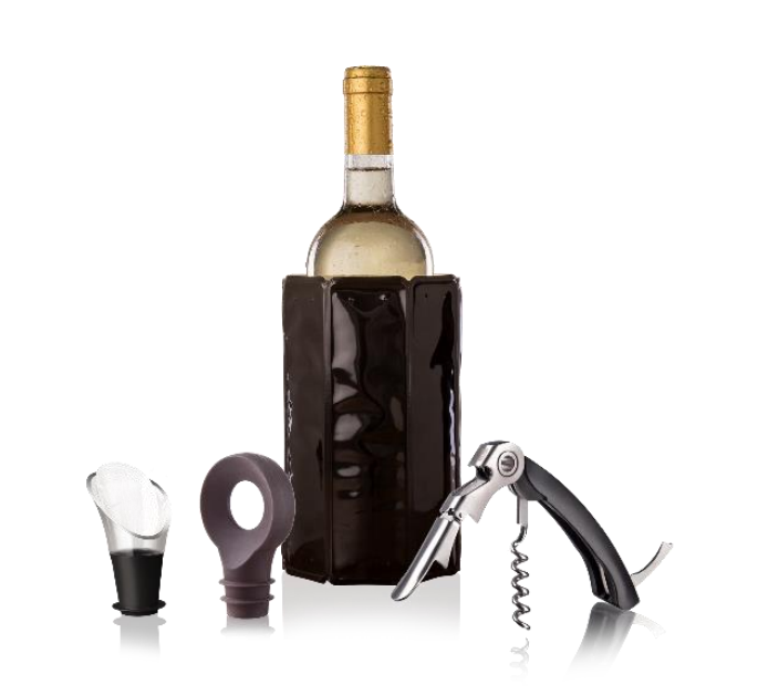 Accesorios para Vino: Vacu Vin Wine Set Classic (4 Pcs) °  Entrega  de Vinos a Domicilio en TODO Costa Rica