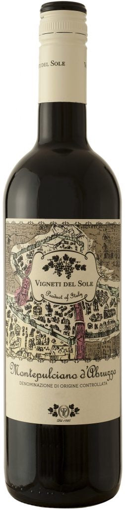 Vigneti del Sole Montepulciano d'Abruzzo, DOC - Italia Abruzzo Italia , Vinos Costa Rica