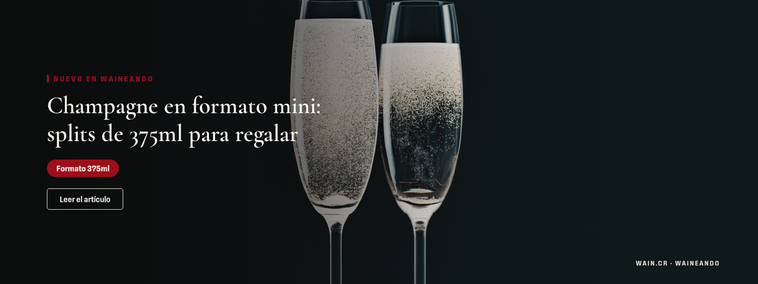 Splits de champagne 375ml - Wain.cr