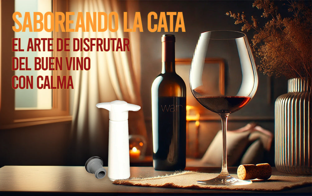 Saboreando la Cata: El arte de disfrutar del buen vino con calma