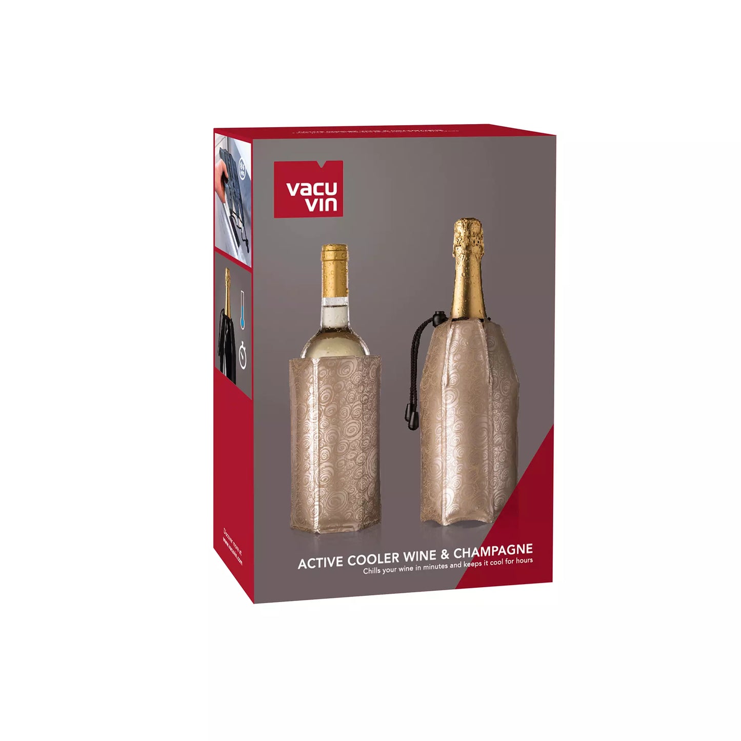 Refroidisseur à Vin: Refroidisseurs Actifs Vin &amp; Champagne Platinum (2 pcs)