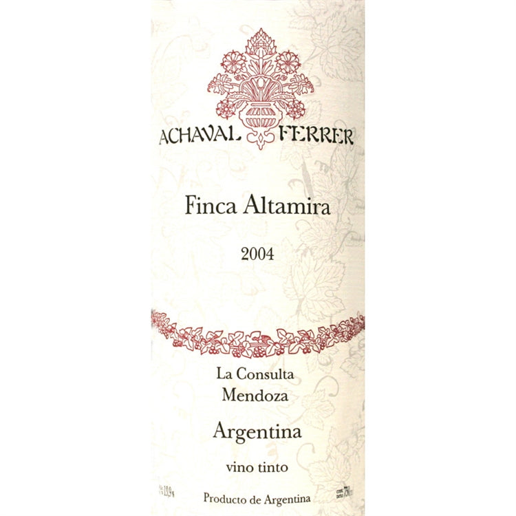 Achaval Ferrer Malbec Finca Altamira Valle de Uco Argentina , Vinos Costa Rica