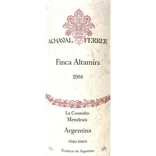 Achaval Ferrer Malbec Finca Altamira Valle de Uco Argentina , Vinos Costa Rica