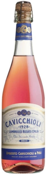 Cavicchioli Lambrusco Rosato Dolce Dell’ Emilia IGT Módena Italia , Vinos Costa Rica