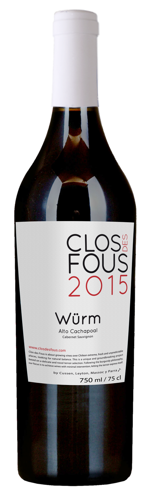 Clos des Fous Wurm Cabernet Sauvignon 2013 | Wain.cr