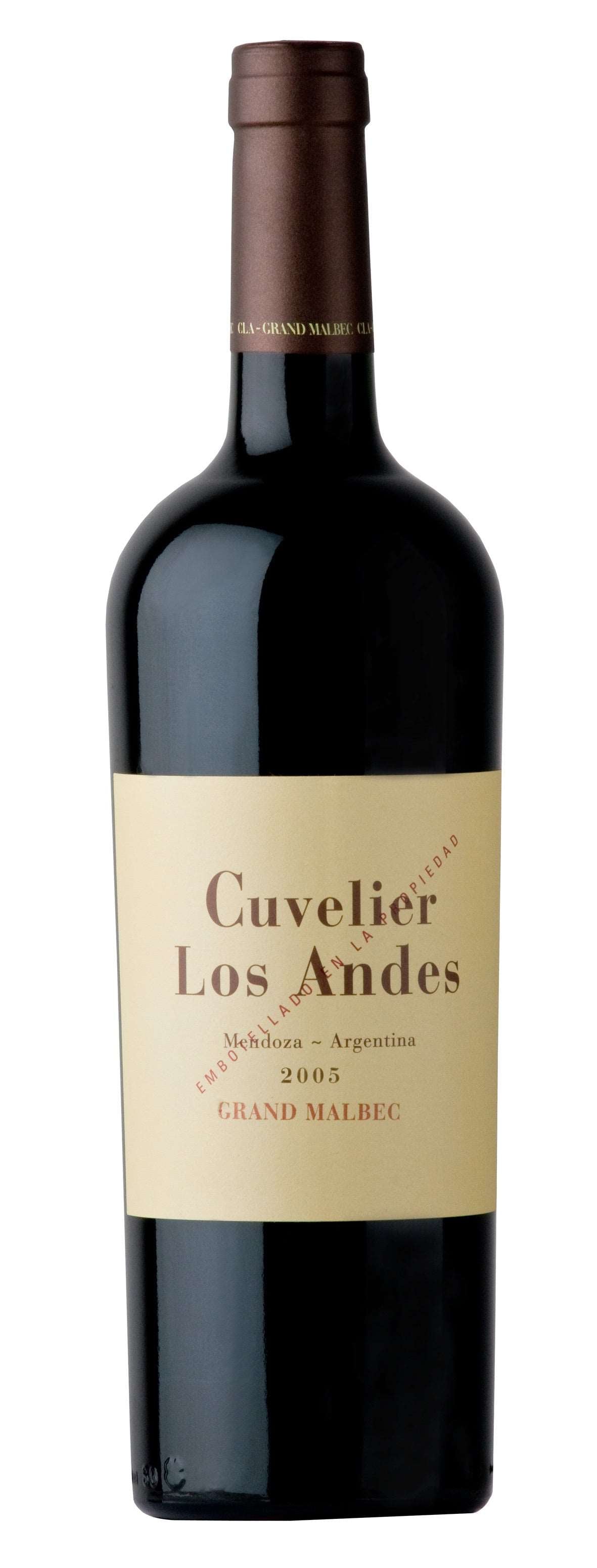 Cuvelier Los Andes Grand Malbec Mendoza Argentina , Vinos Costa Rica