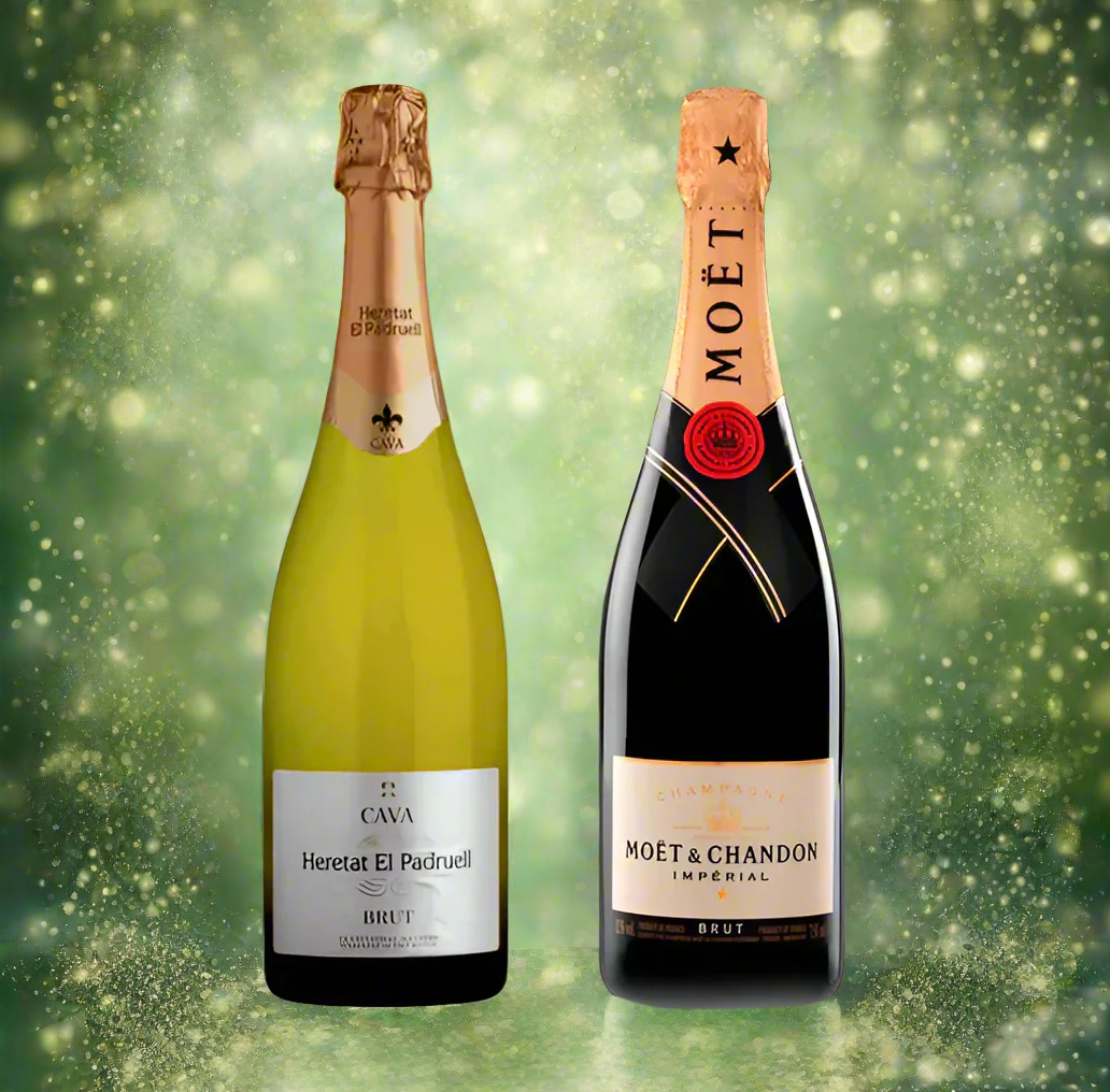 Espumantes Festivos: Heretat el Padruell y Moet & Chandon