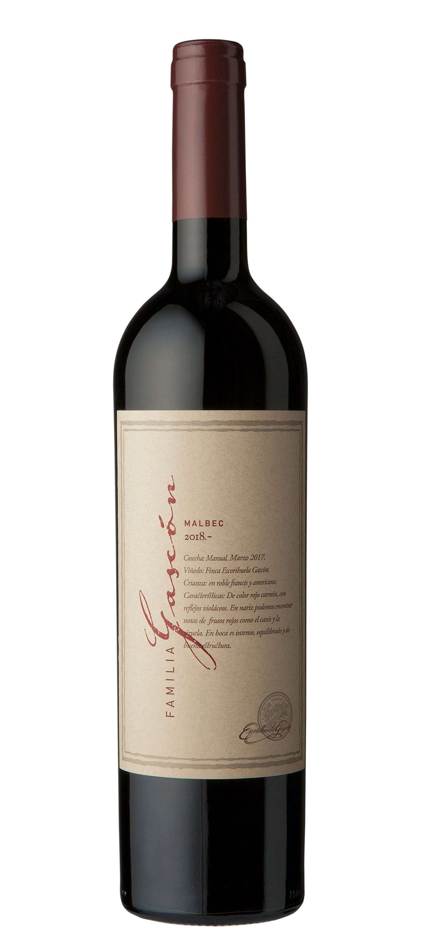 Familia Gascon Malbec Agrelo Argentina , Vinos Costa Rica