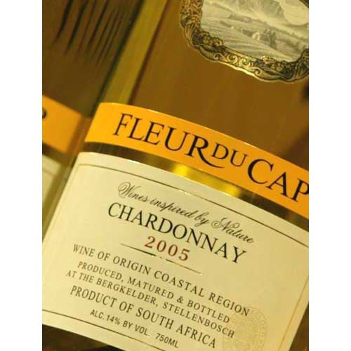 Fleur Du Cap Chardonnay Stellenbosch Sudáfrica , Vinos Costa Rica