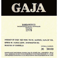 Gaja Barbaresco Barbaresco Italia , Vinos Costa Rica