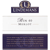 Lindemans Bin 40 Merlot South Eastern Australia Australia , Vinos Costa Rica