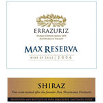 Max Reserva Shiraz 750 ml | Wain.cr