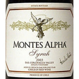Montes Alpha Syrah 750 ml | Wain.cr