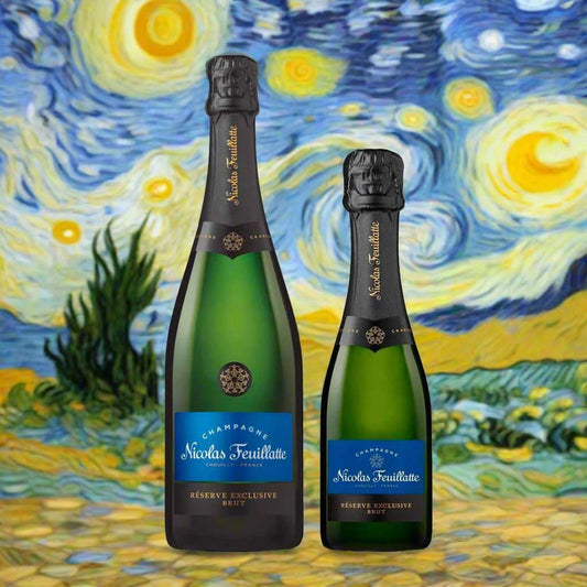 COMBO: 200ml Gratis en 750ml Nicolas Feuillatte Exclusive Reserve Champagne Brut Champagne Francia , Vinos Costa Rica