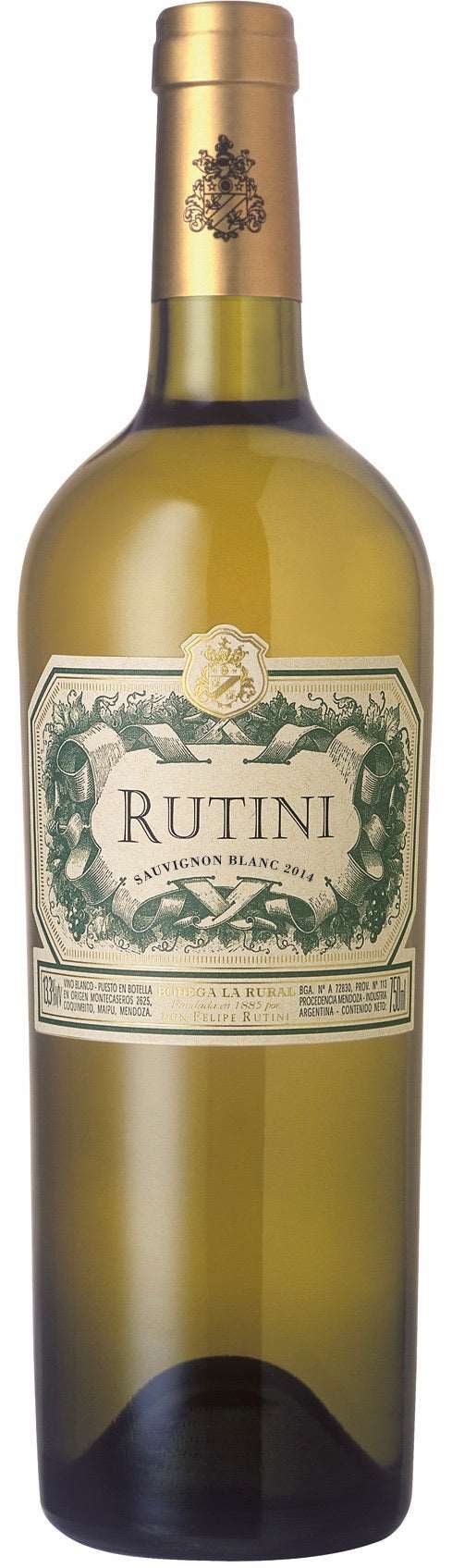 Rutini Sauvignon Blanc Mendoza Argentina , Vinos Costa Rica