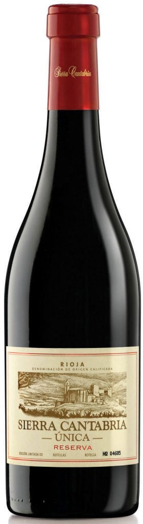 Eguren Viñedos Sierra Cantabria Reserva Unica, Tempranillo, DOCa Rioja - España Rioja España , Vinos Costa Rica