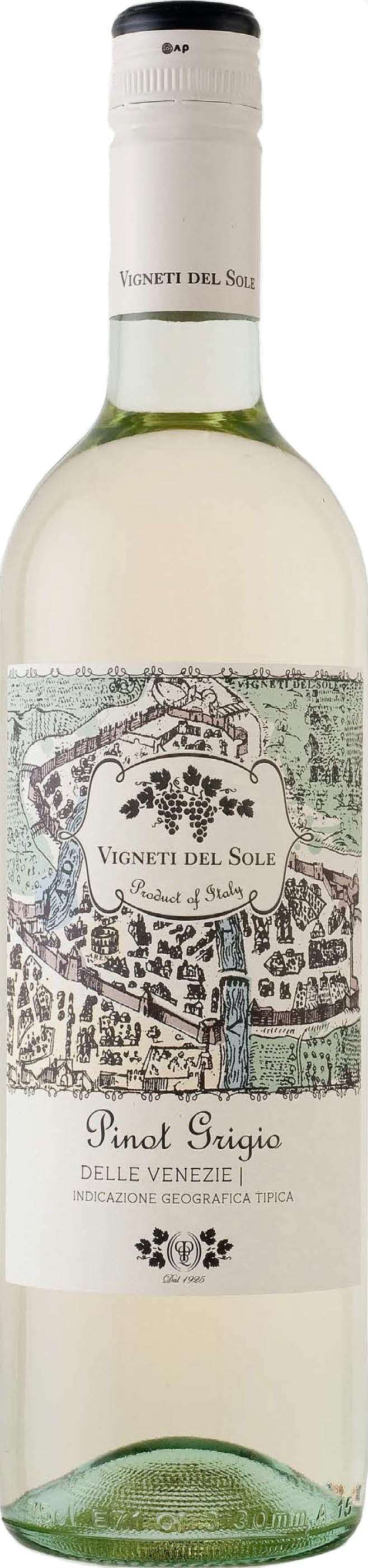 Vigneti del Sole Pinot Grigio DOC, Veneto - Italia Véneto Italia , Vinos Costa Rica