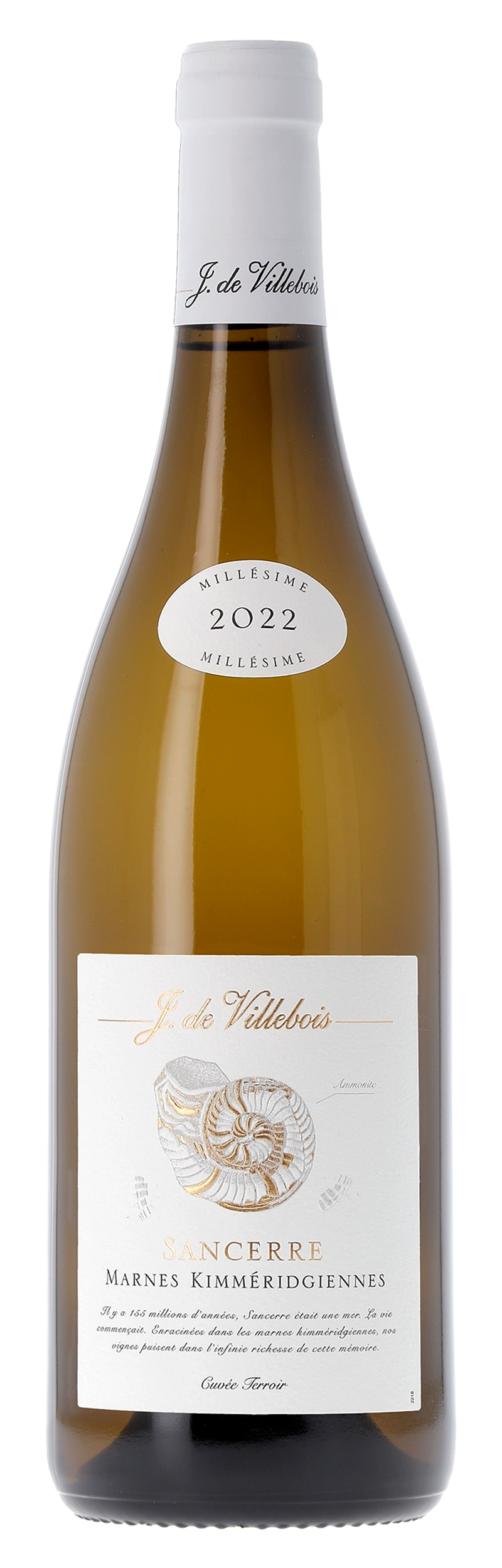 J. de Villebois Sancerre Marnes de Kimmeridgiennes, Sancerre, Francia