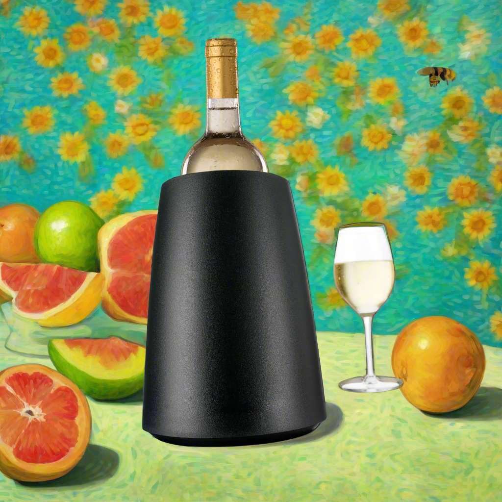 Vacu Vin - Active Wine Cooler [Negro Elegante]