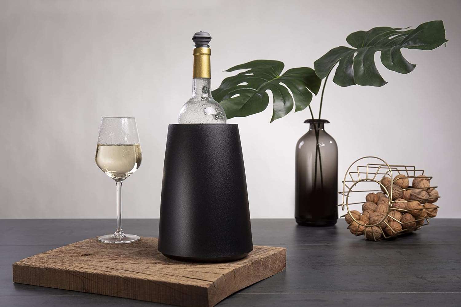 Vacu Vin - Active Wine Cooler [Negro Elegante]