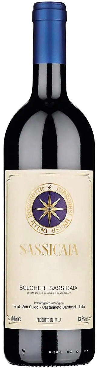 Tenuta San Guido Sassicaia "Super Toscano", Cabernet Sauvignon & Cabernet Franc, DOC Bolgheri, Toscana - Italia Bolgheri Italia , Vinos Costa Rica