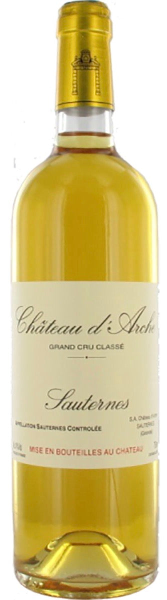 Chateau D'Arche Grand Cru Classé, Semillon & Sauvignon Blanc, AOC Sauternes - Francia Sauternes Francia , Vinos Costa Rica